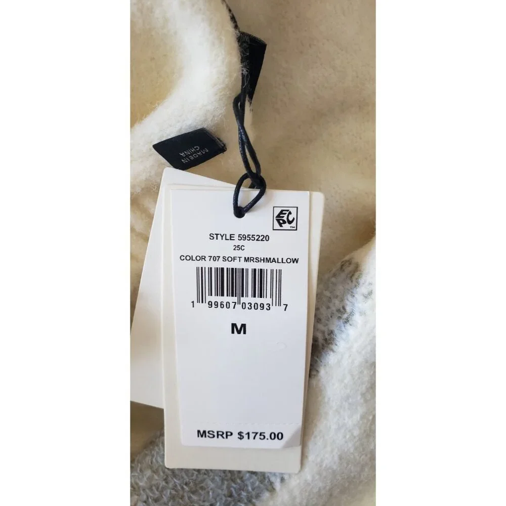 NWT TED BAKER LONDON JACKYARD FLOWER CREWNECK SWEATER SOFT MARSHMALLOWS MEDIUM - Picture 5 of 8